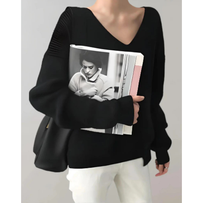 Pull vintage classique