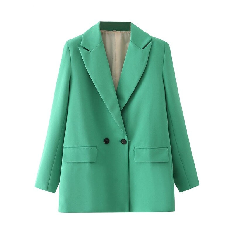 EP | Blazer à double boutons pour femmes