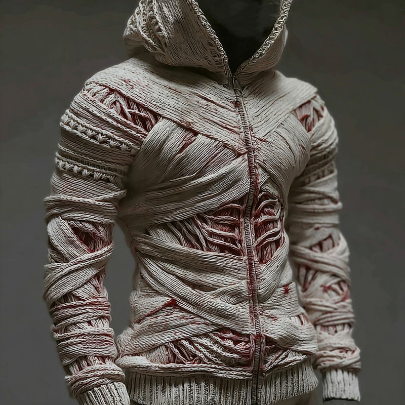 Pull au design réfléchi