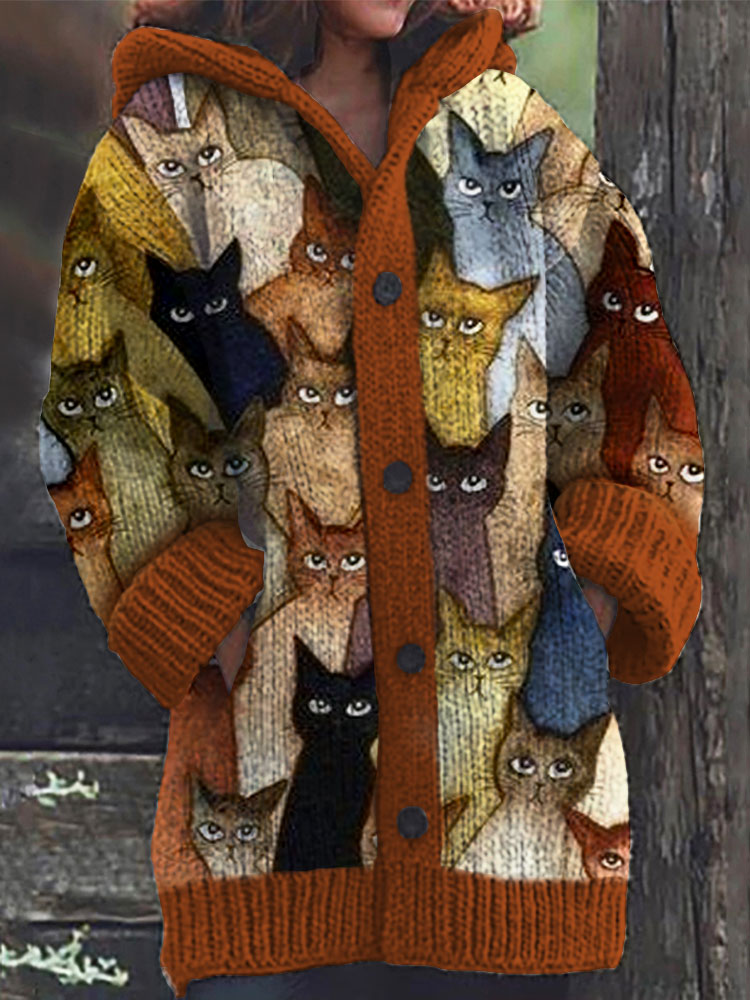 Cardigan au design réfléchi