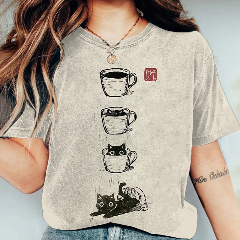 T-Shirt au design réfléchi