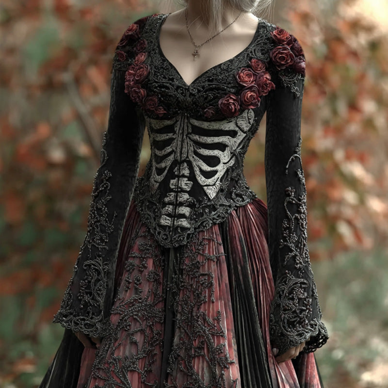 Robe au style vintage intemporel