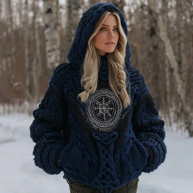 Pull au design réfléchi