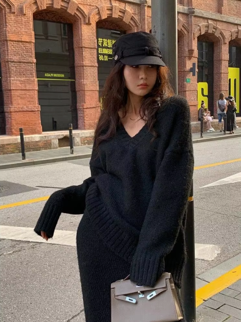 Pull au design classique
