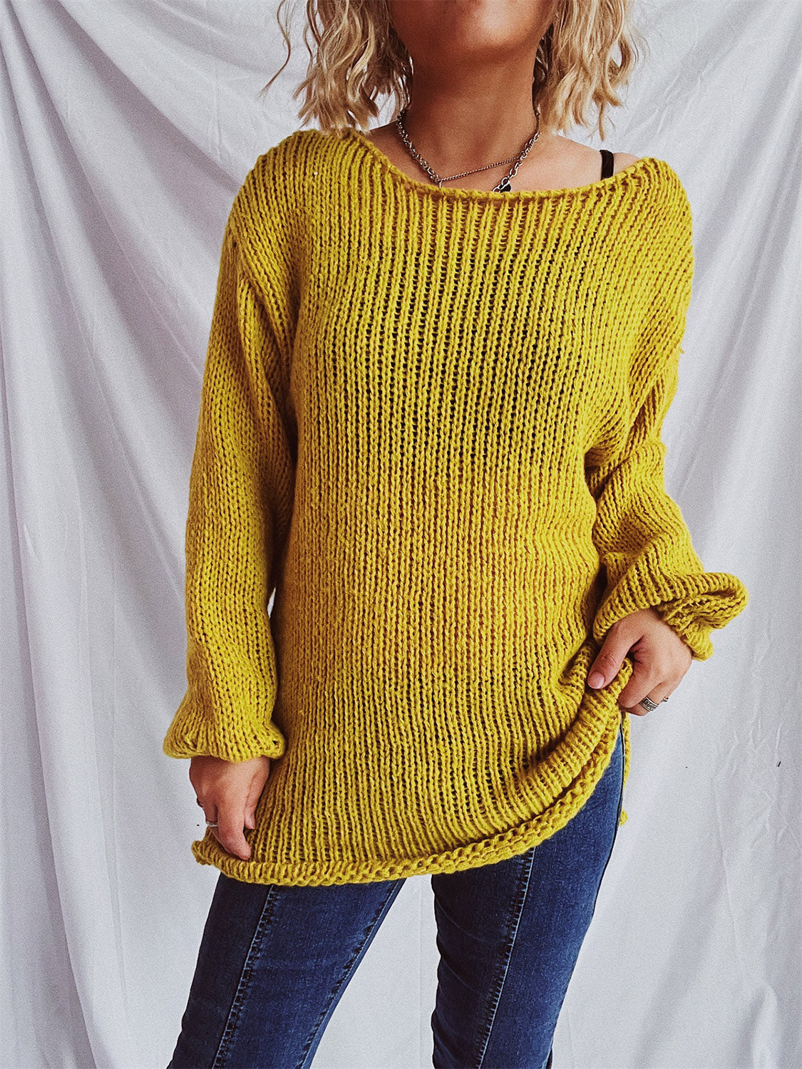 Pull au design classique