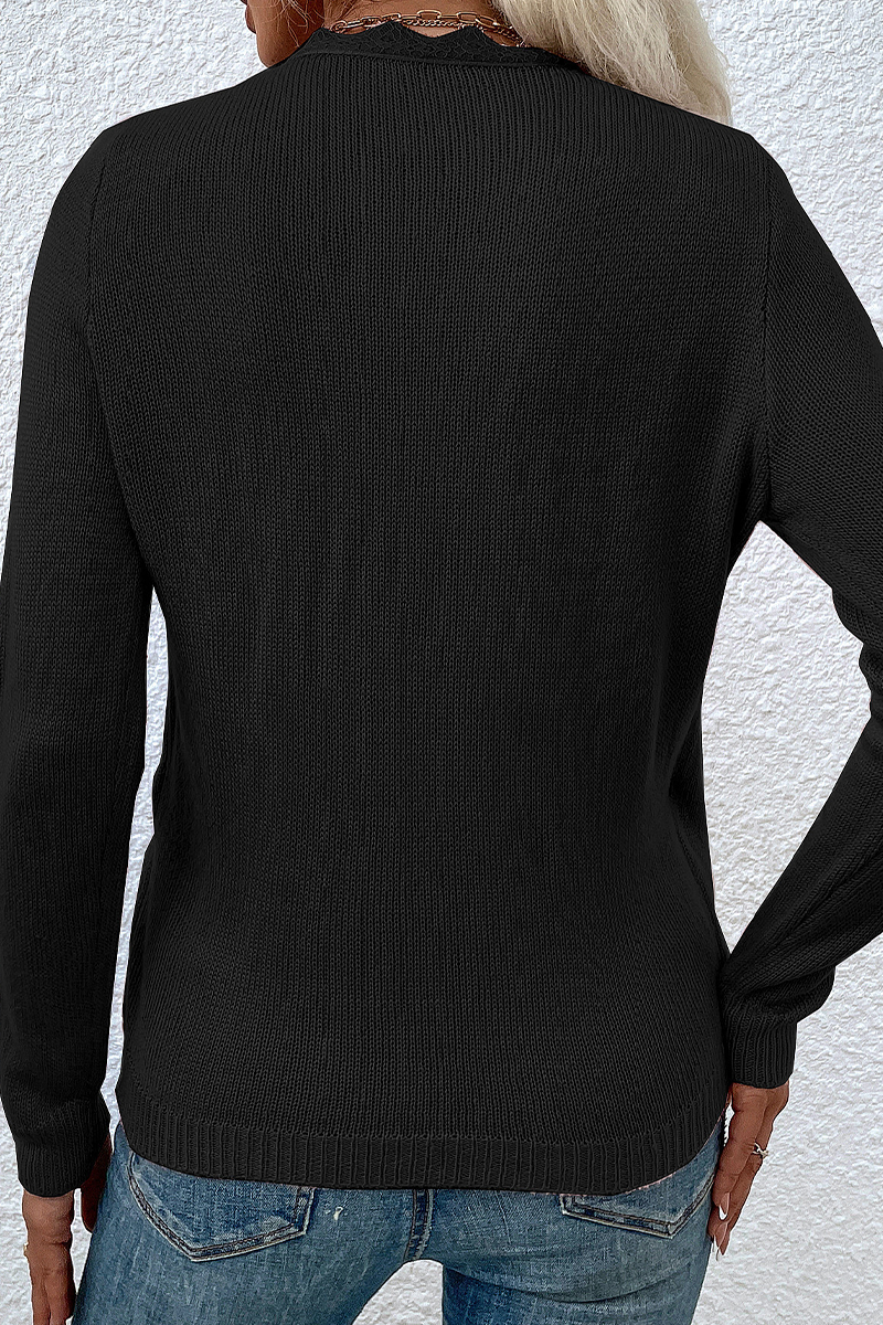 Pull au design classique