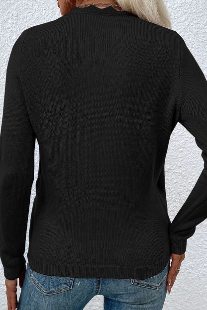 Pull au design classique