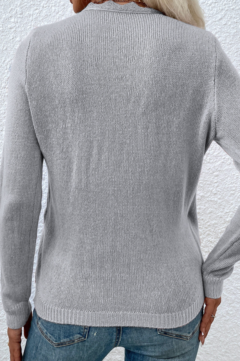 Pull au design classique