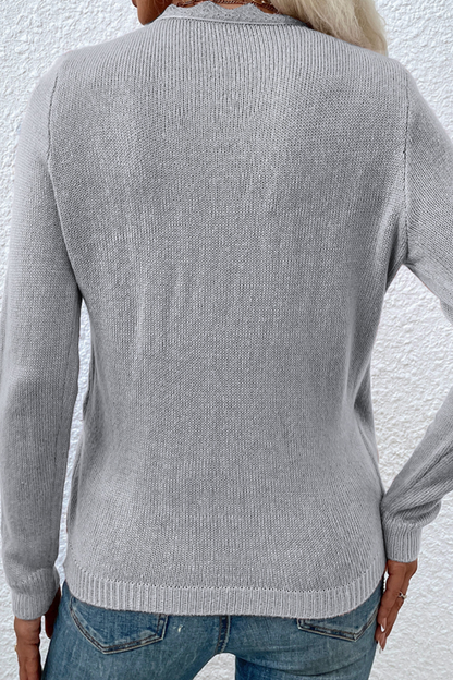 Pull au design classique