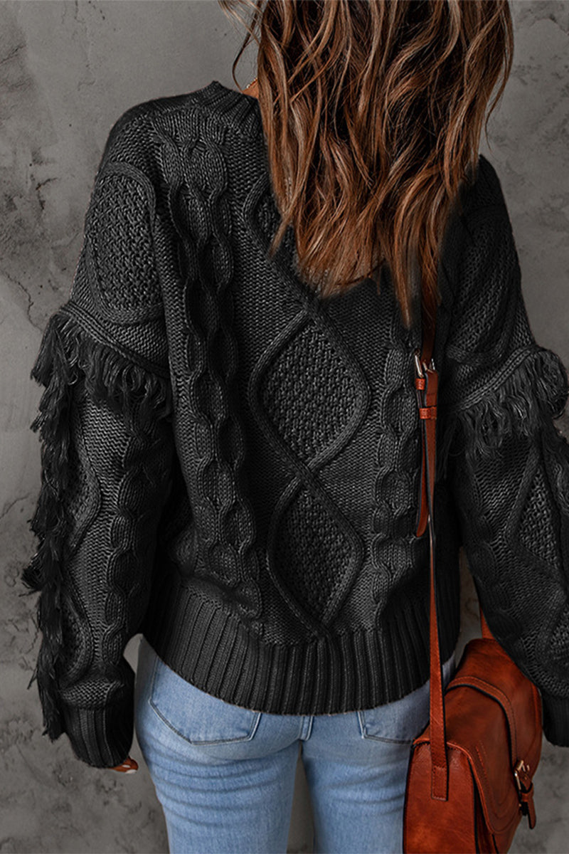 Pull au style vintage intemporel