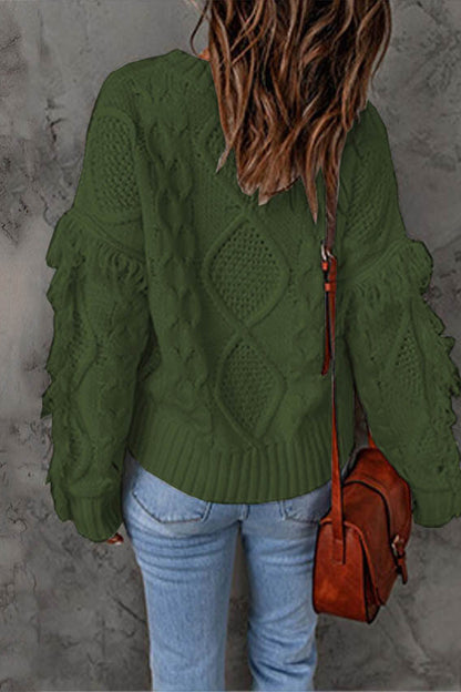 Pull au style vintage intemporel