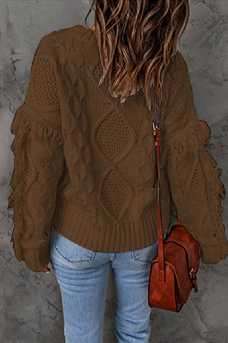 Pull au style vintage intemporel