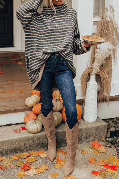 Pull au style vintage intemporel