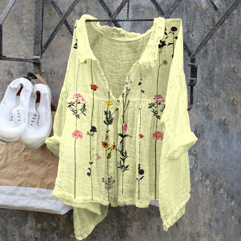 Chemise au style vintage intemporel