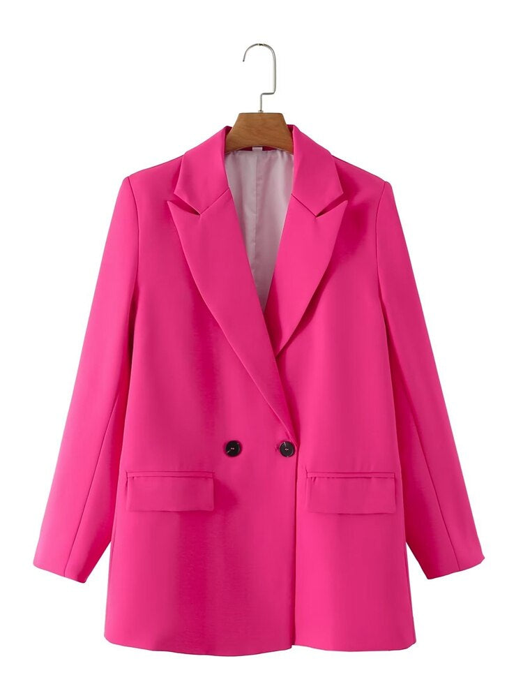 EP | Blazer à double boutons pour femmes