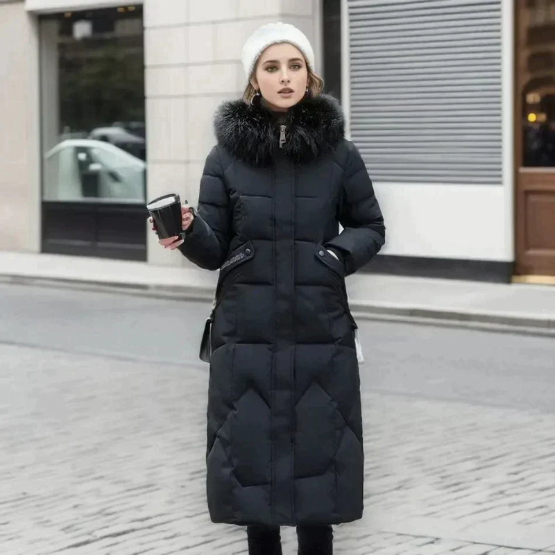 EP | Veste stylée avec fausse fourrure