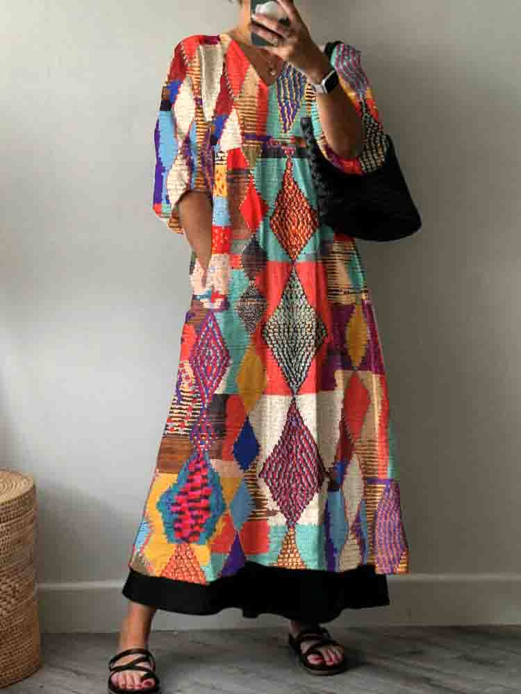 Robe au style vintage intemporel