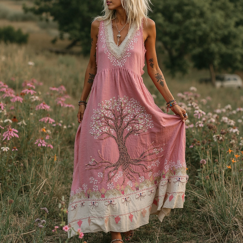 Robe au style vintage intemporel