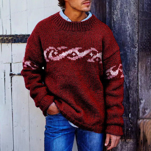 Pull au design classique
