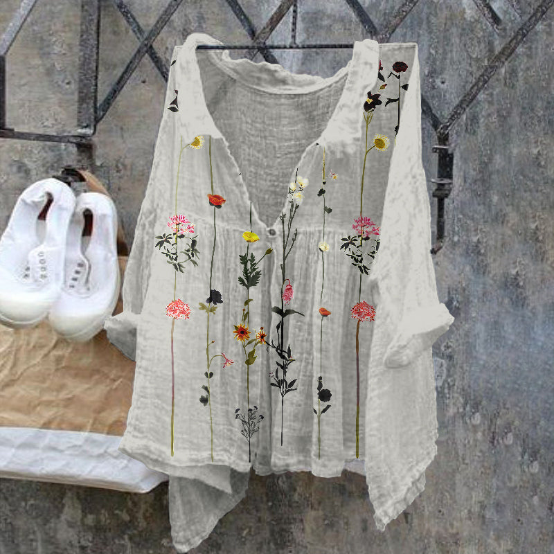 Chemise au style vintage intemporel