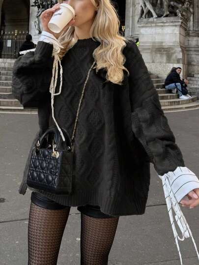 Pull au style vintage intemporel