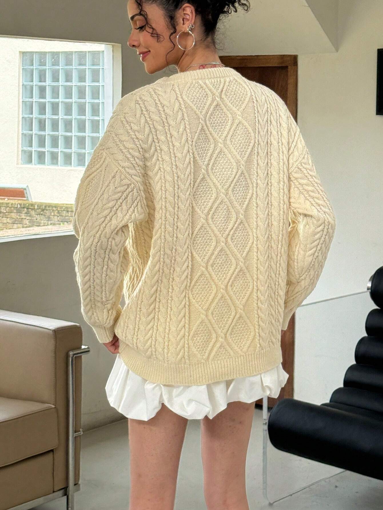 Pull au style vintage intemporel