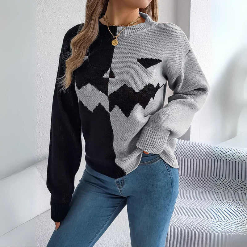 Pull au design réfléchi