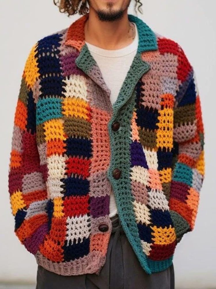 Cardigan au style vintage intemporel