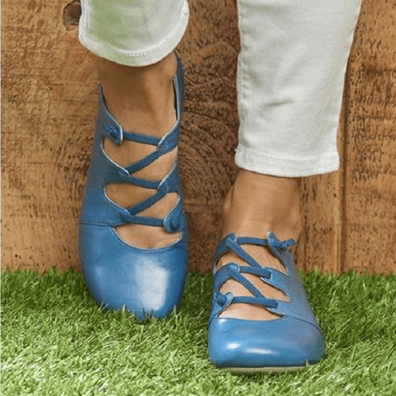 SL | Flats à lanières chics et décontractées
