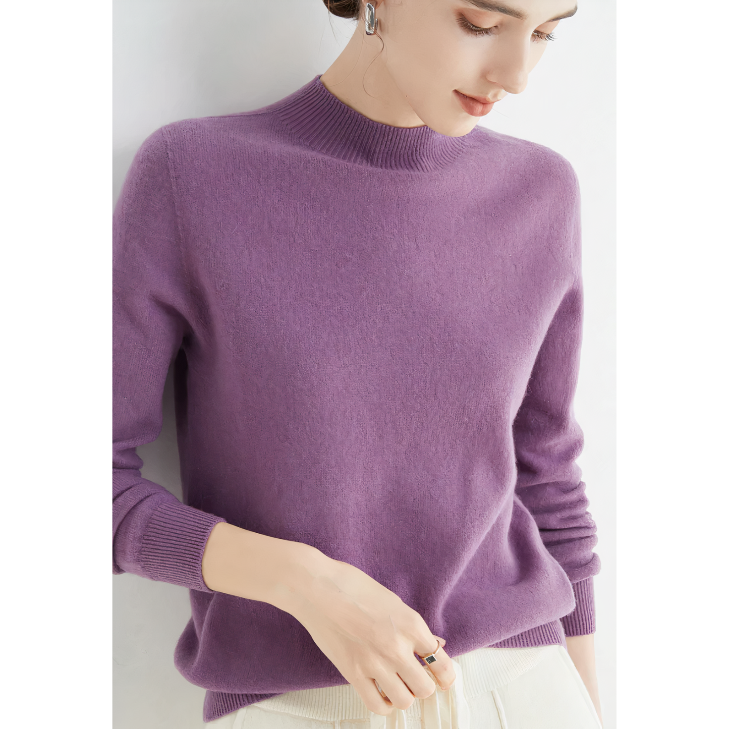 Pull au style vintage intemporel