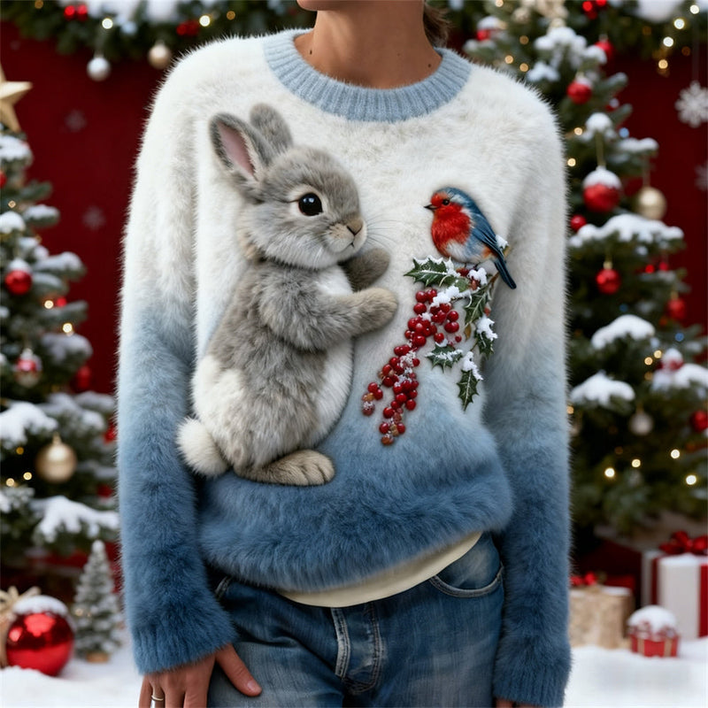 Pull au design réfléchi