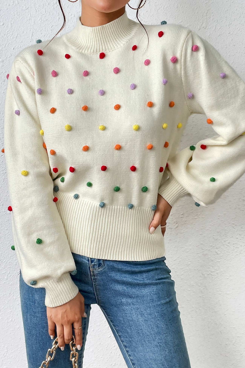 Pull au design réfléchi