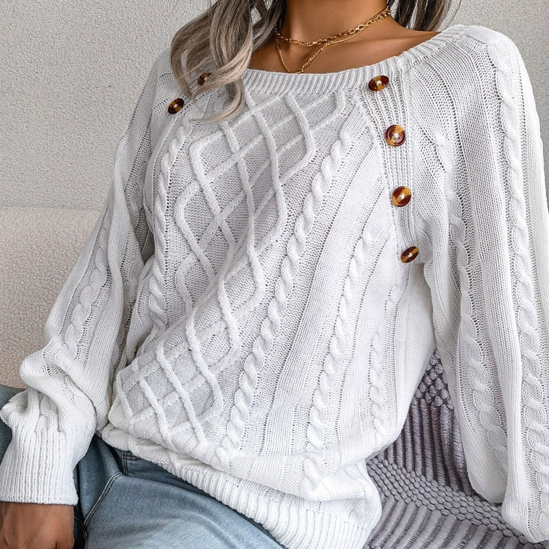 Pull au design réfléchi