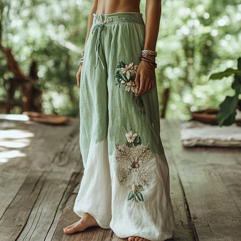 Pantalon au style vintage intemporel