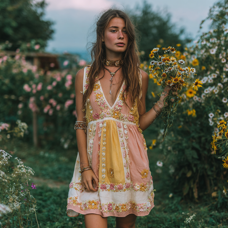 Robe au design élégant