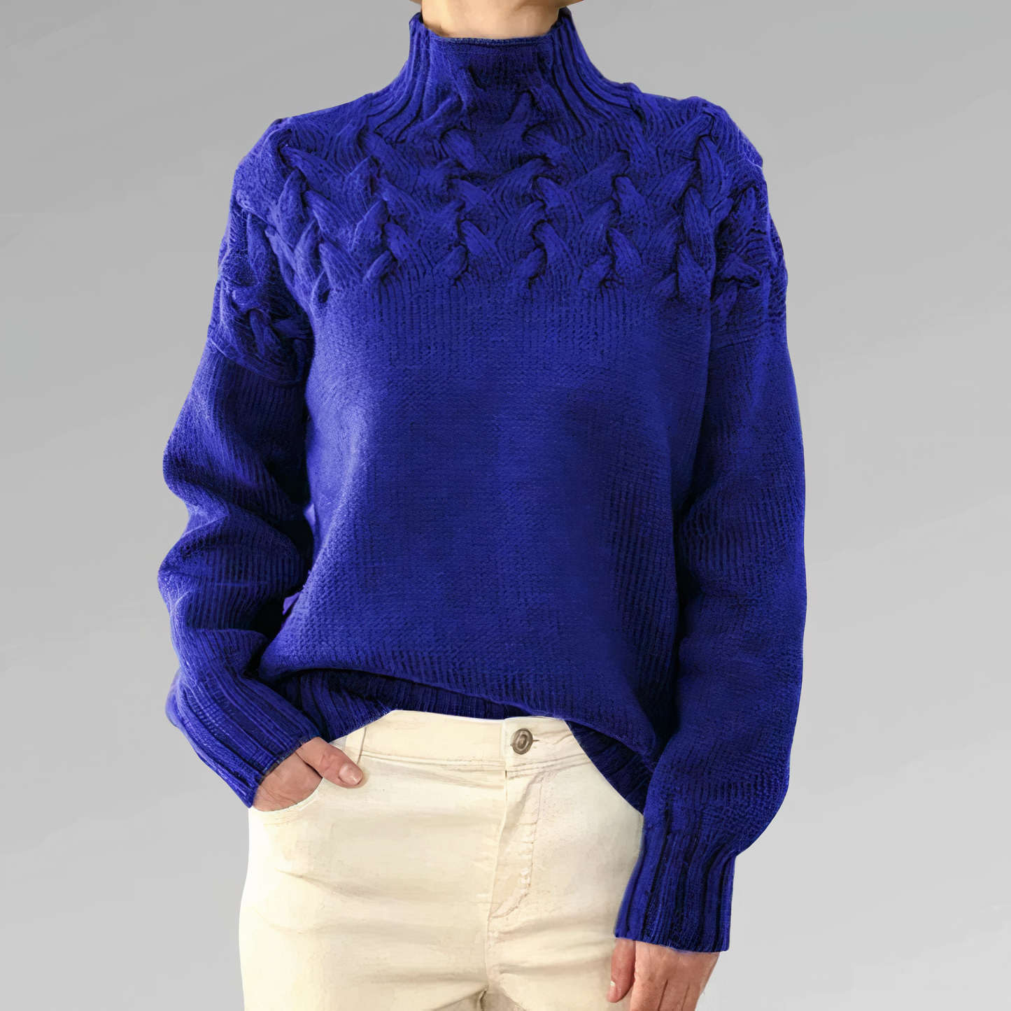 Pull au design classique