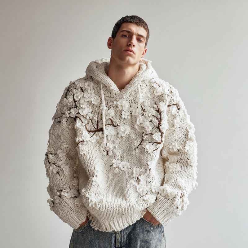 Pull au design réfléchi