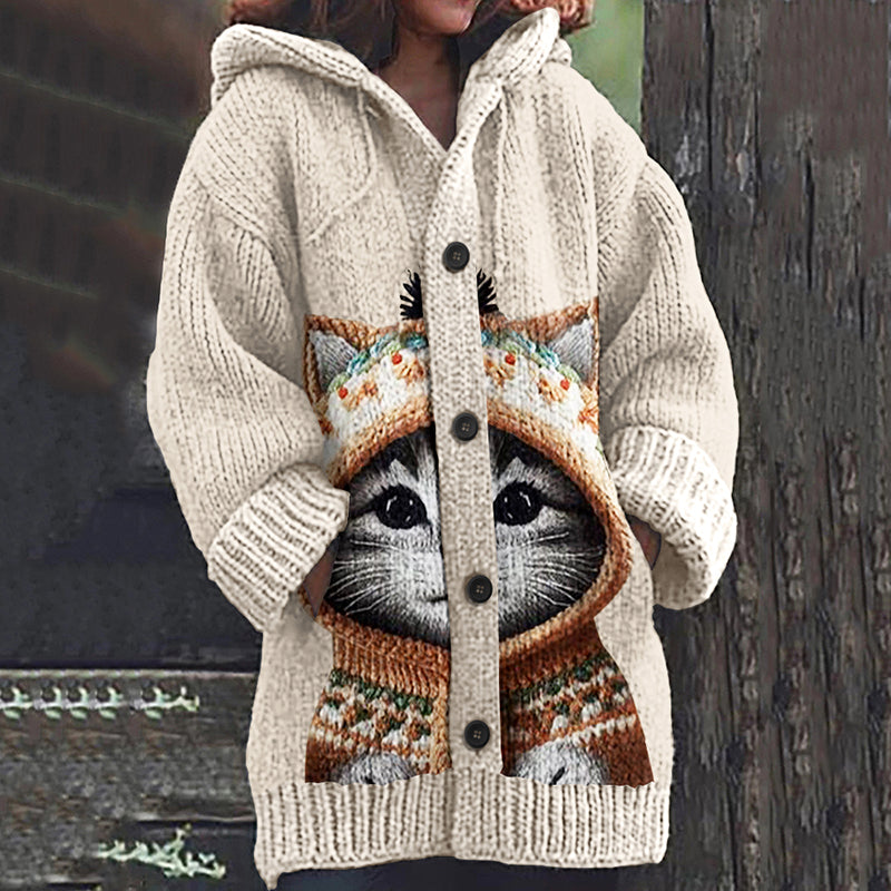 Cardigan au style vintage intemporel