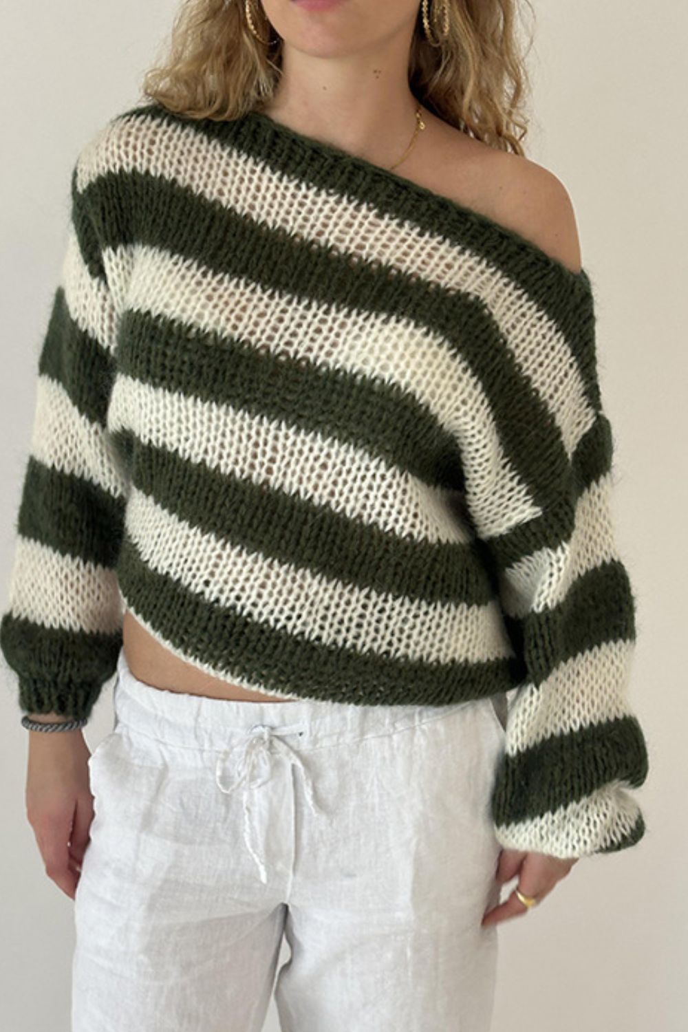 Pull vintage classique