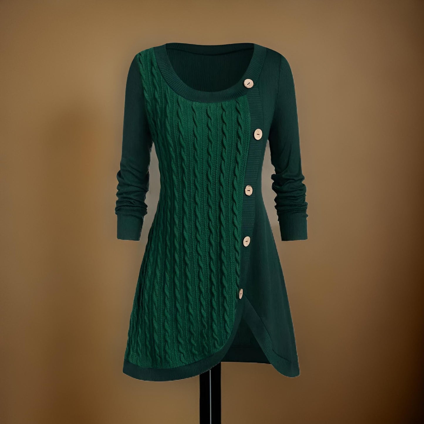 Pull au design réfléchi