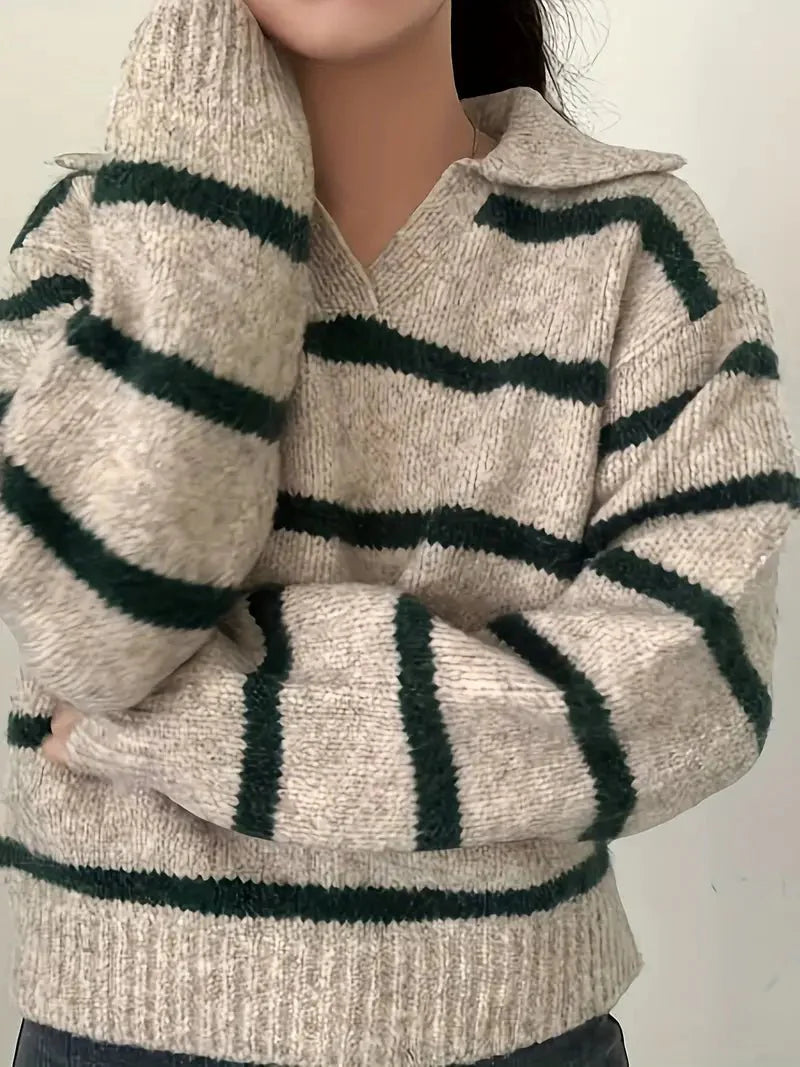 Pull au design réfléchi