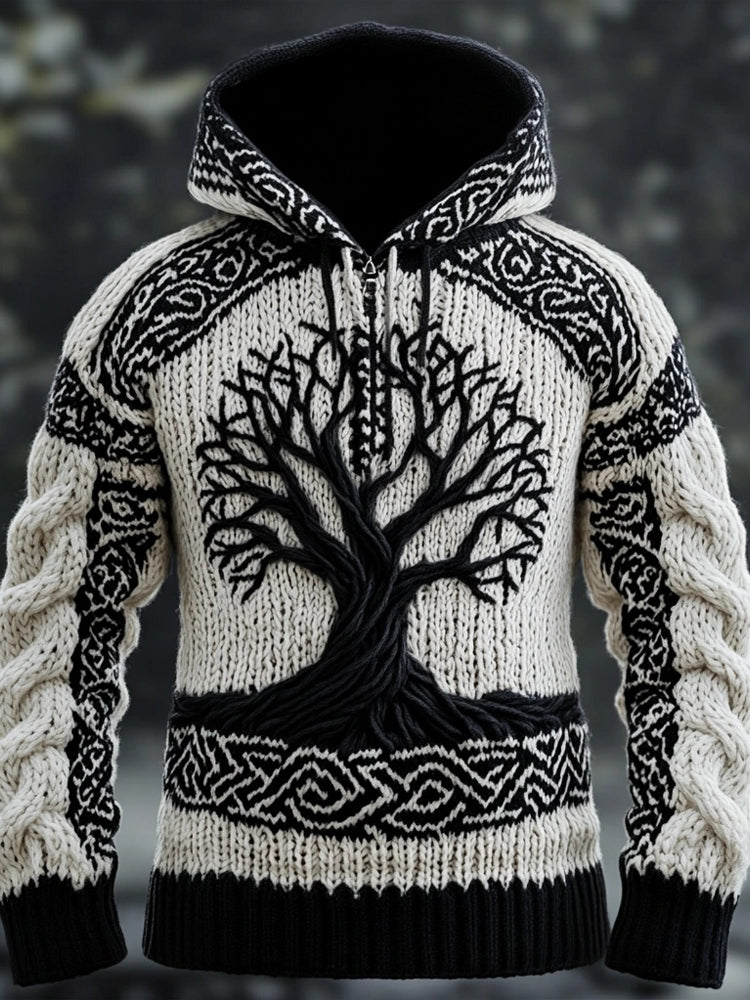 Pull au design réfléchi