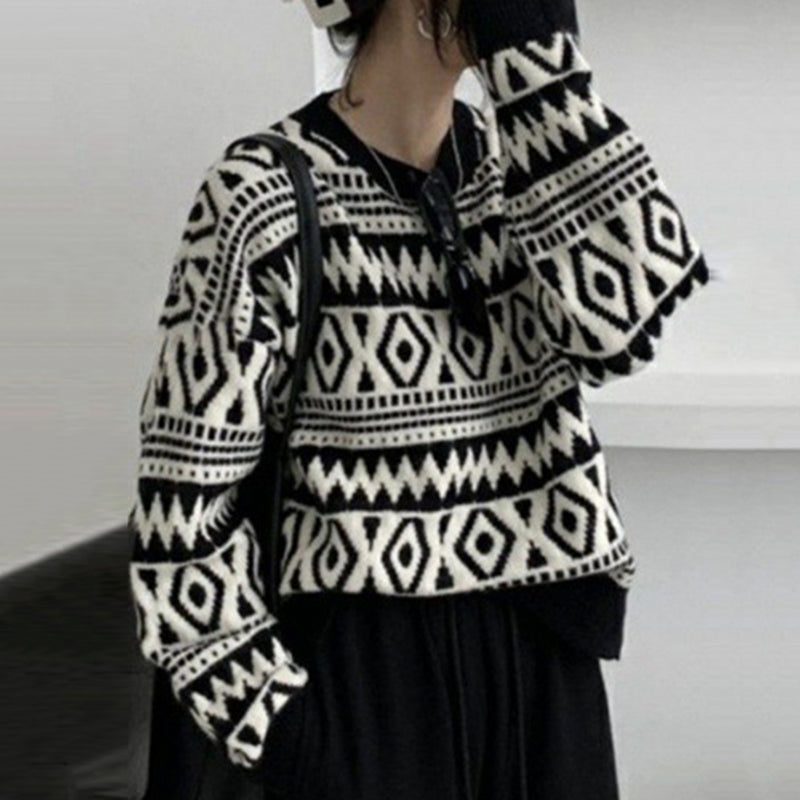 Pull vintage classique
