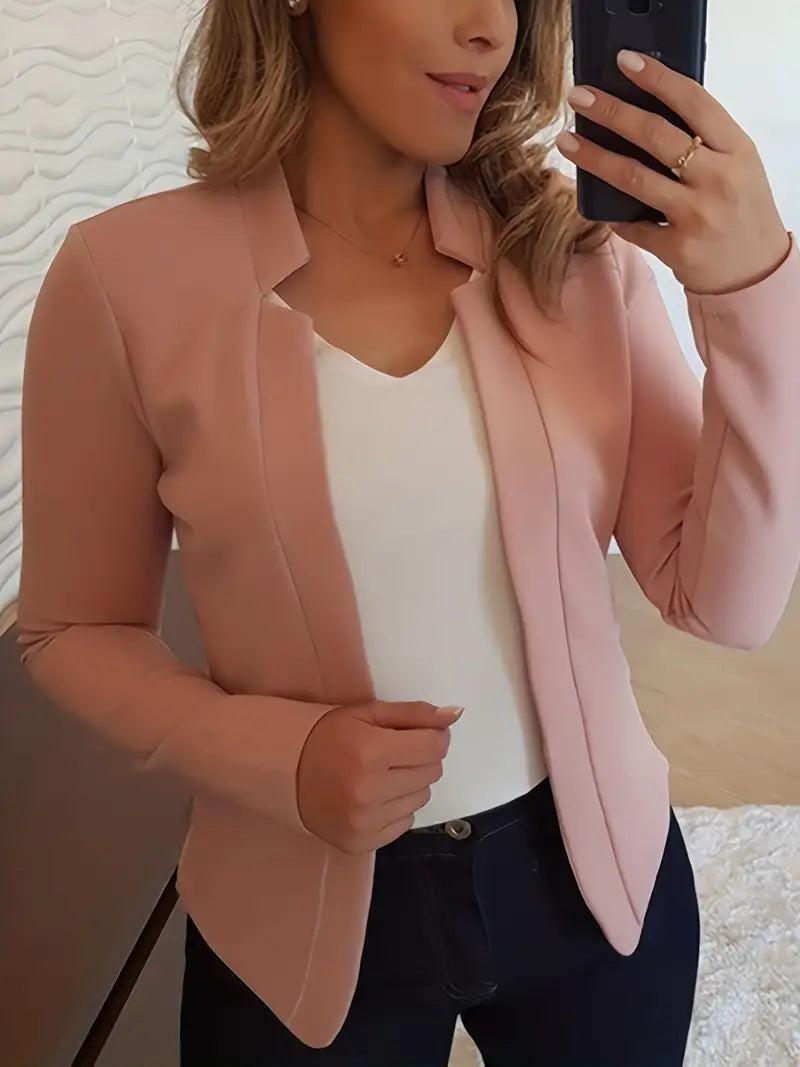 EP | élégant blazer à manches longues pour le printemps