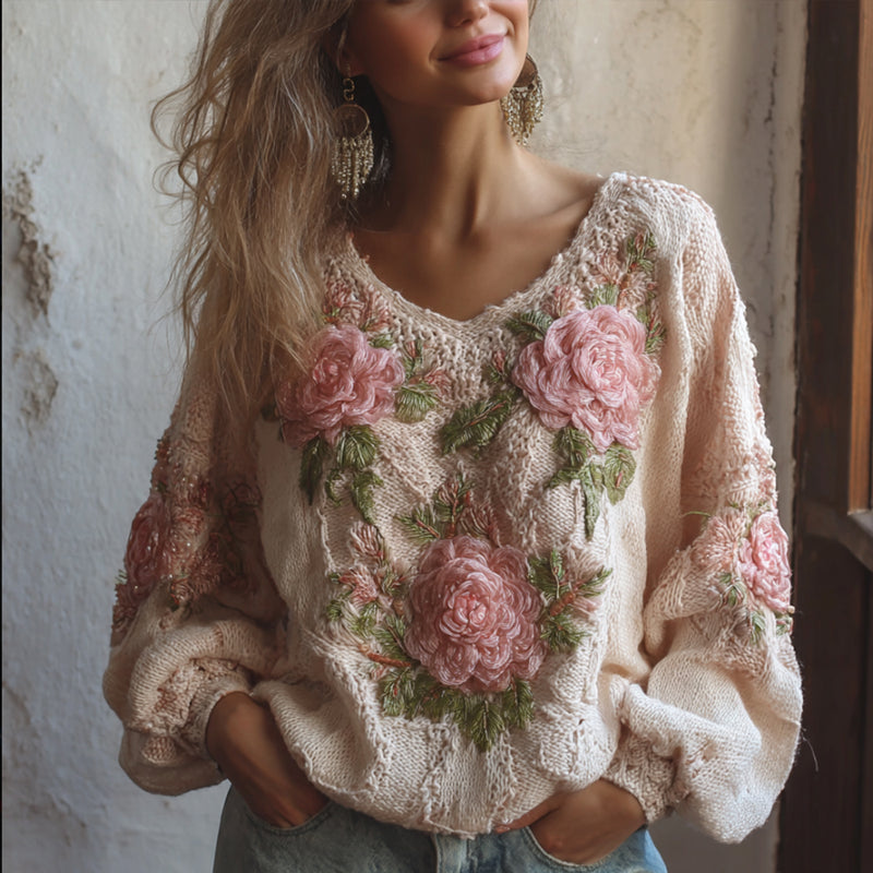 Pull au design réfléchi
