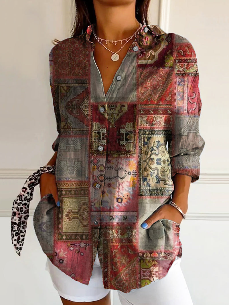 Chemise au design réfléchi