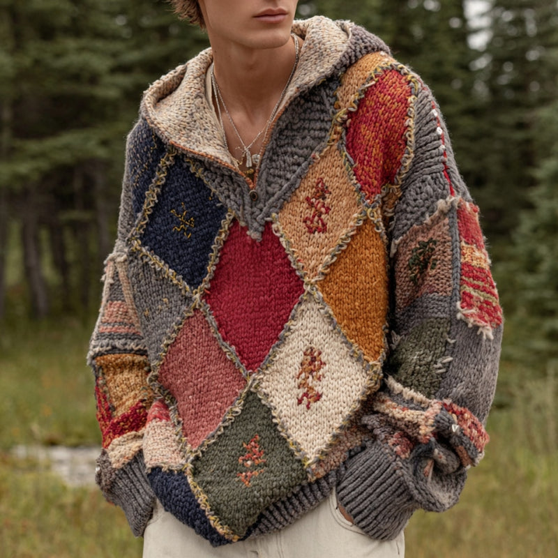 Pull au style vintage intemporel