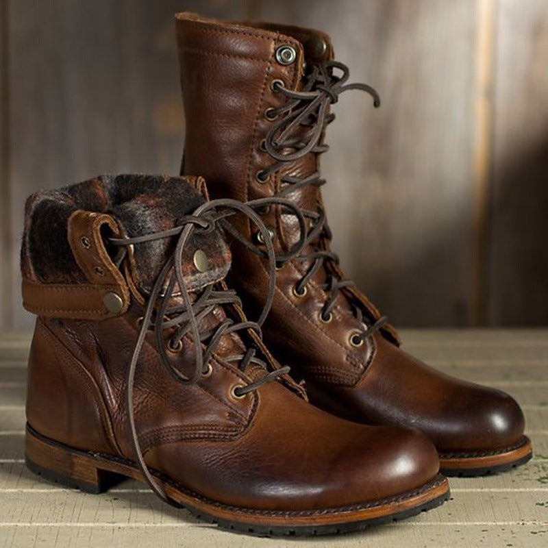 Bottes orthopédiques d'inspiration vintage