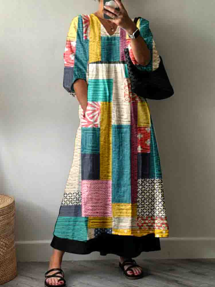 Robe au style vintage intemporel
