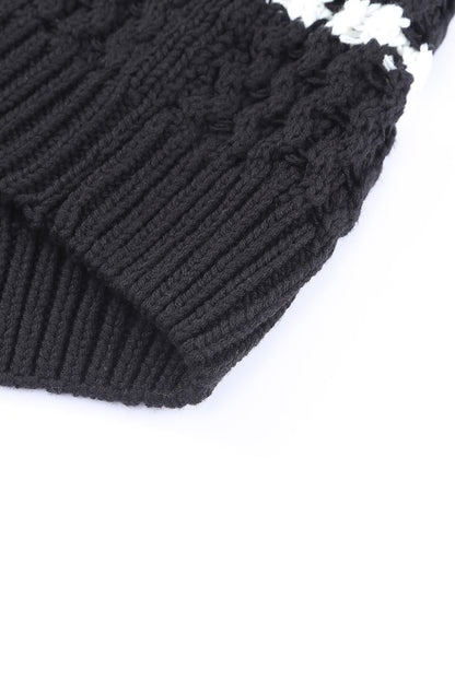 Pull au design réfléchi